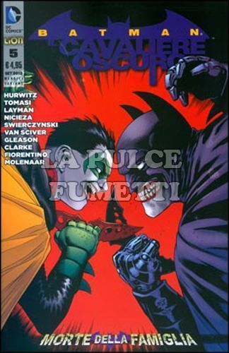 BATMAN IL CAVALIERE OSCURO # 5 - VARIANT - MORTE DELLA FAMIGLIA
